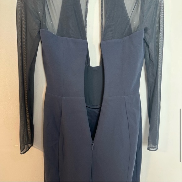 House of CB Evangelina Slate Plunge Maxi Dress, XS - Picture 11 of 11